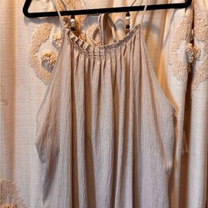Zara Cream Maxi Dress